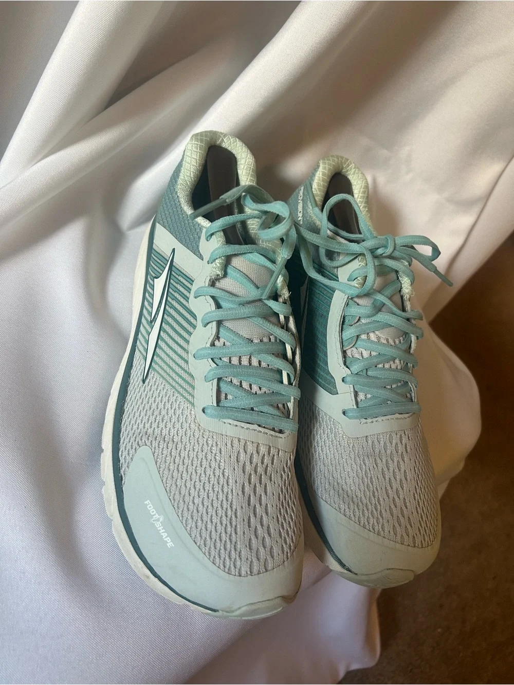 Altra Women’s Provision Running Shoes in Light Teal and Mint